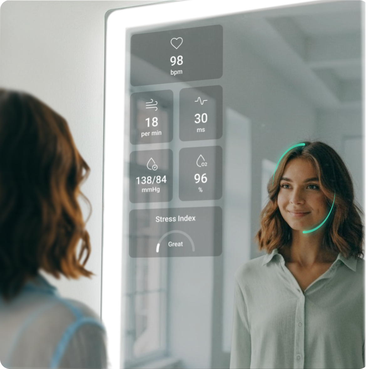 Redefine Daily Health Monitoring with FaceHeart CardioMirror